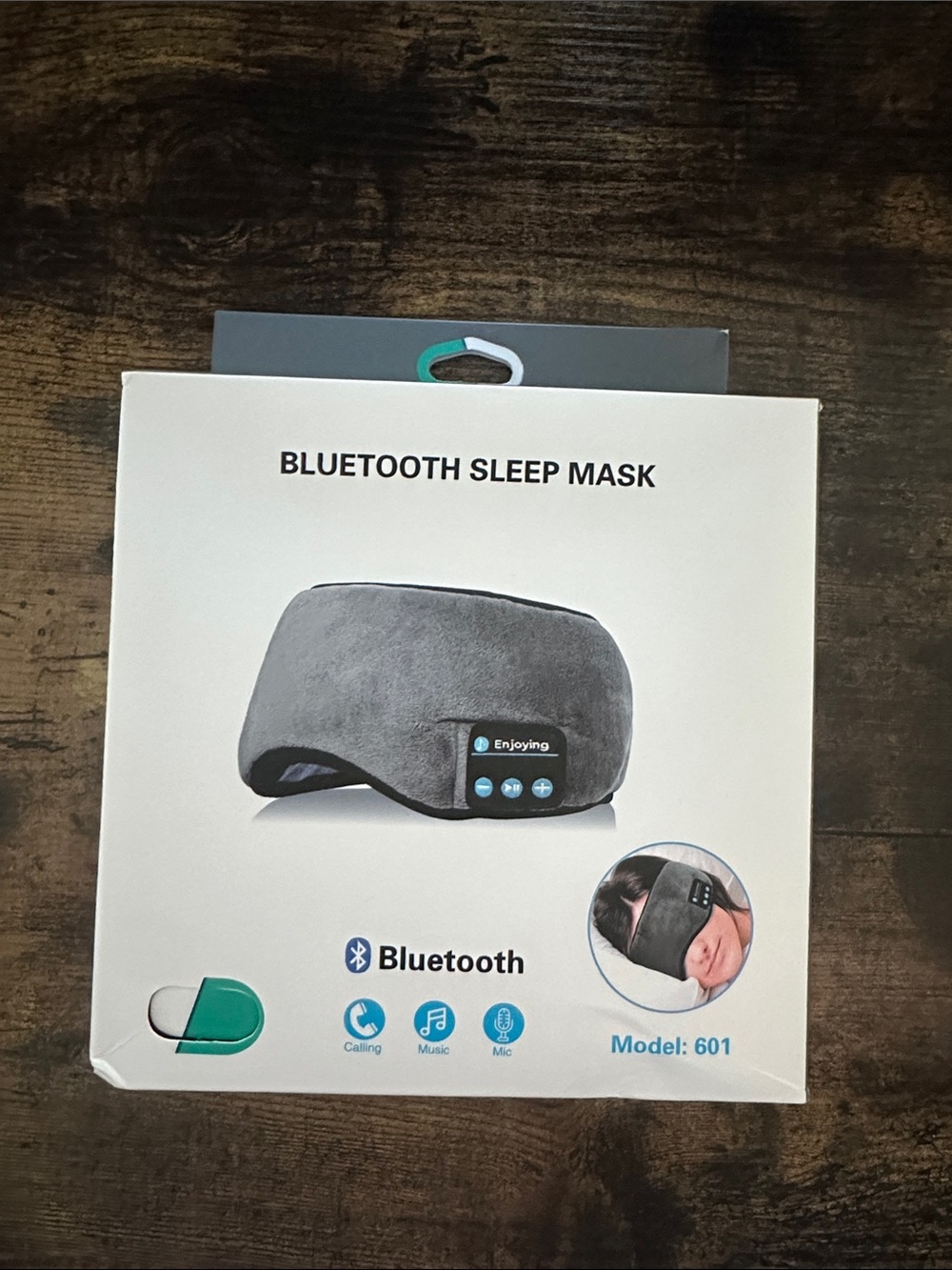 Bluetooth Sleep Mask with Built-in Headphones (NWT)
